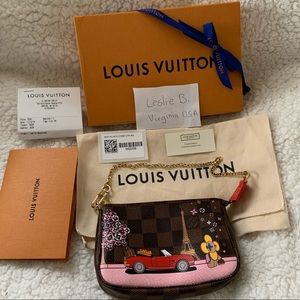 SOLD! Louis Vuitton Mini Pochette XMas Edition